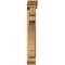 Ekena Millwork Olympic Traditional Smooth Bracket w/ Offset Brace, Western Red Cedar, 5 1/2"W x 26"D x 38"H BKT0604X26X38OLY01SWR - alternate 4